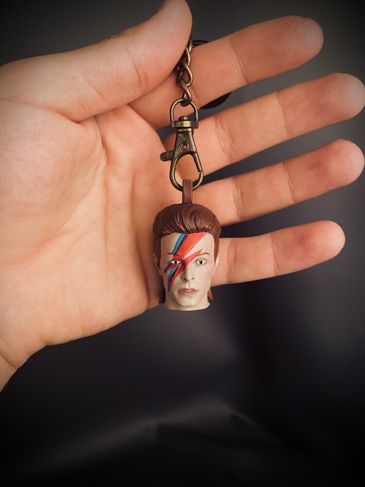 David Bowie – Ziggy Stardust Anahtarlık