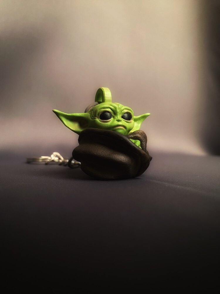 Baby Yoda (Grogu) Anahtarlık