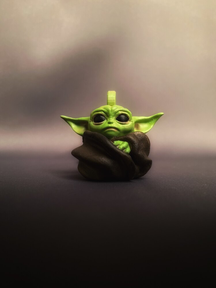 Baby Yoda (Grogu) Anahtarlık