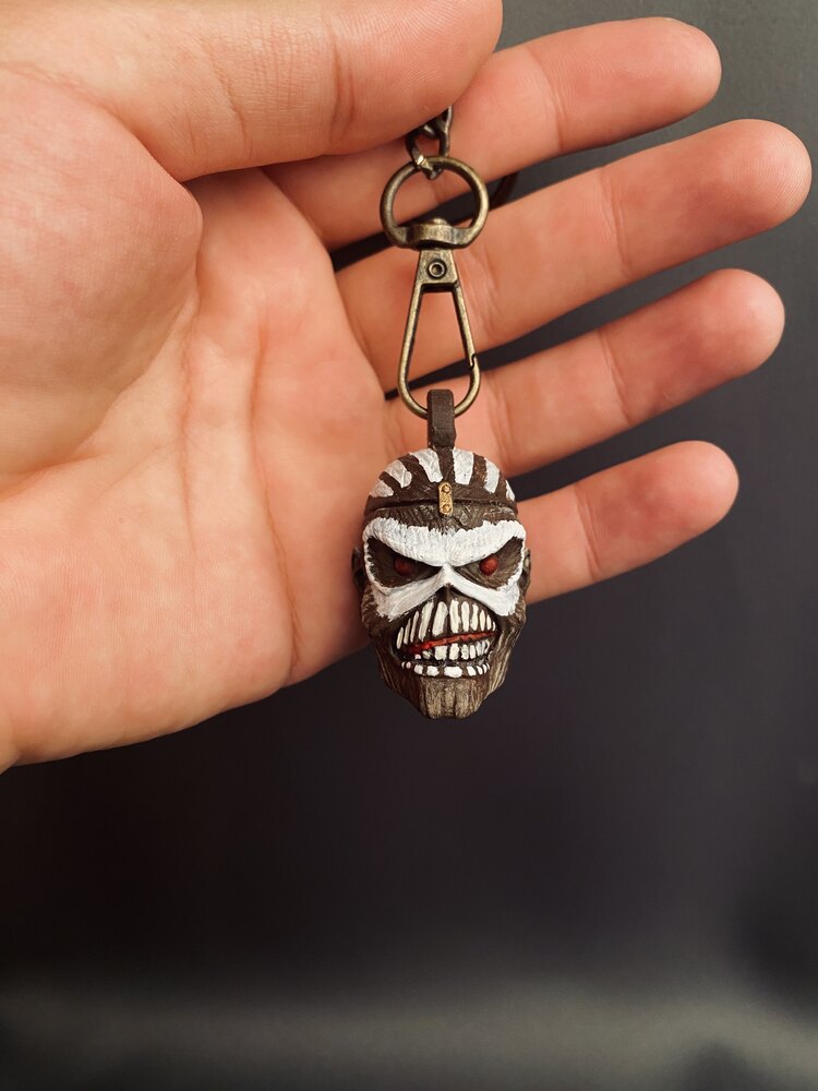 Iron Maiden Eddie Anahtarlık