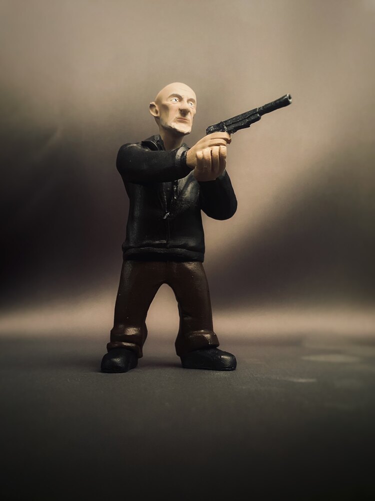 Mike Ehrmantraut Mini Figür (Breaking Bad)