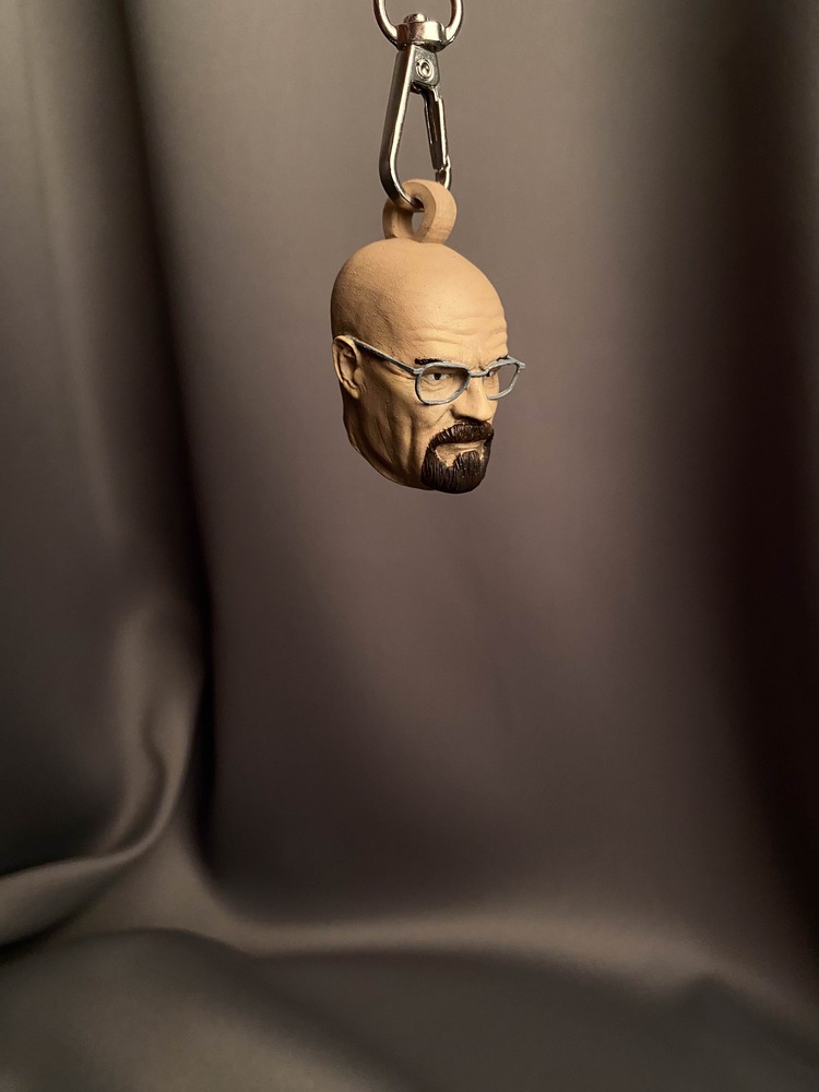 Walter White Realistik Anahtarlık