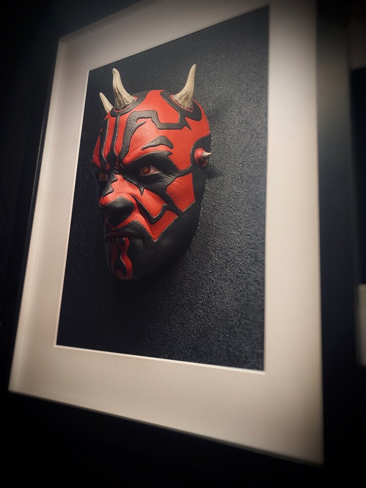 Darth Maul 3D Tablo (Star Wars)