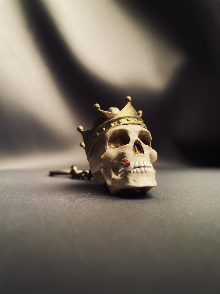 Skeleton King Anahtarlık