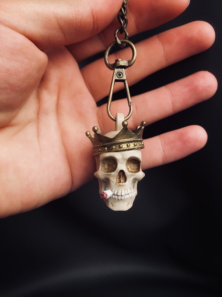 Skeleton King Anahtarlık