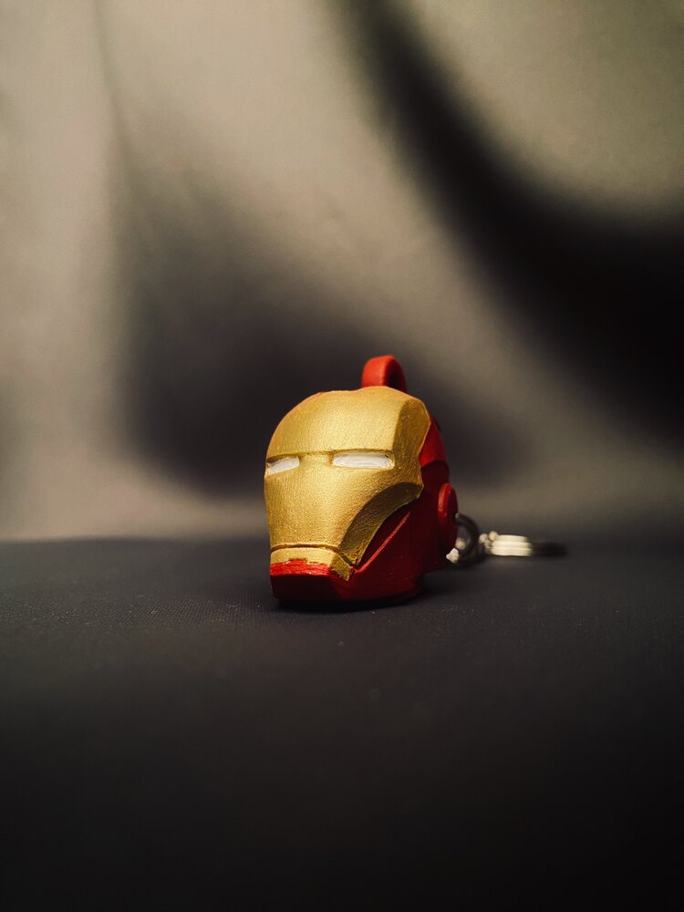 Iron Man Kask Anahtarlık