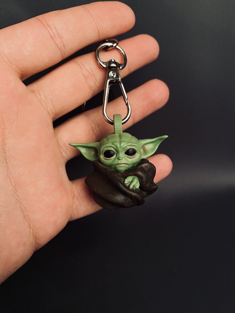 Baby Yoda (Grogu) Anahtarlık