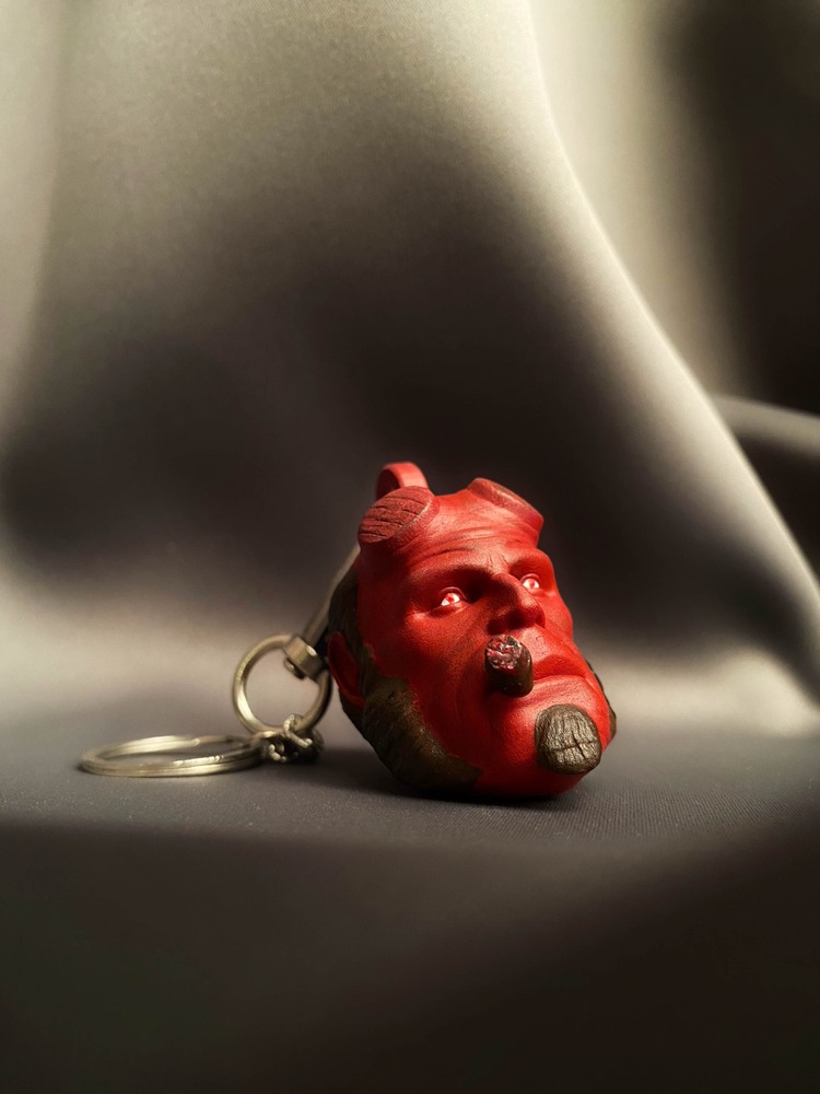 Hellboy Karakterli Anahtarlık