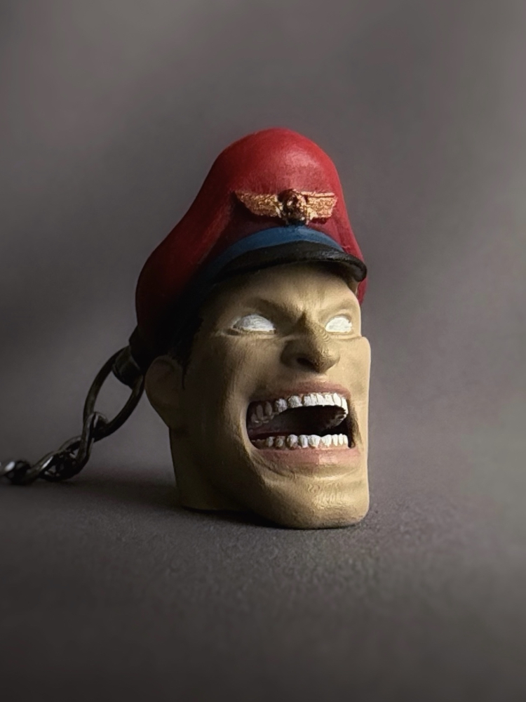 Street Fighter M. Bison Anahtarlık