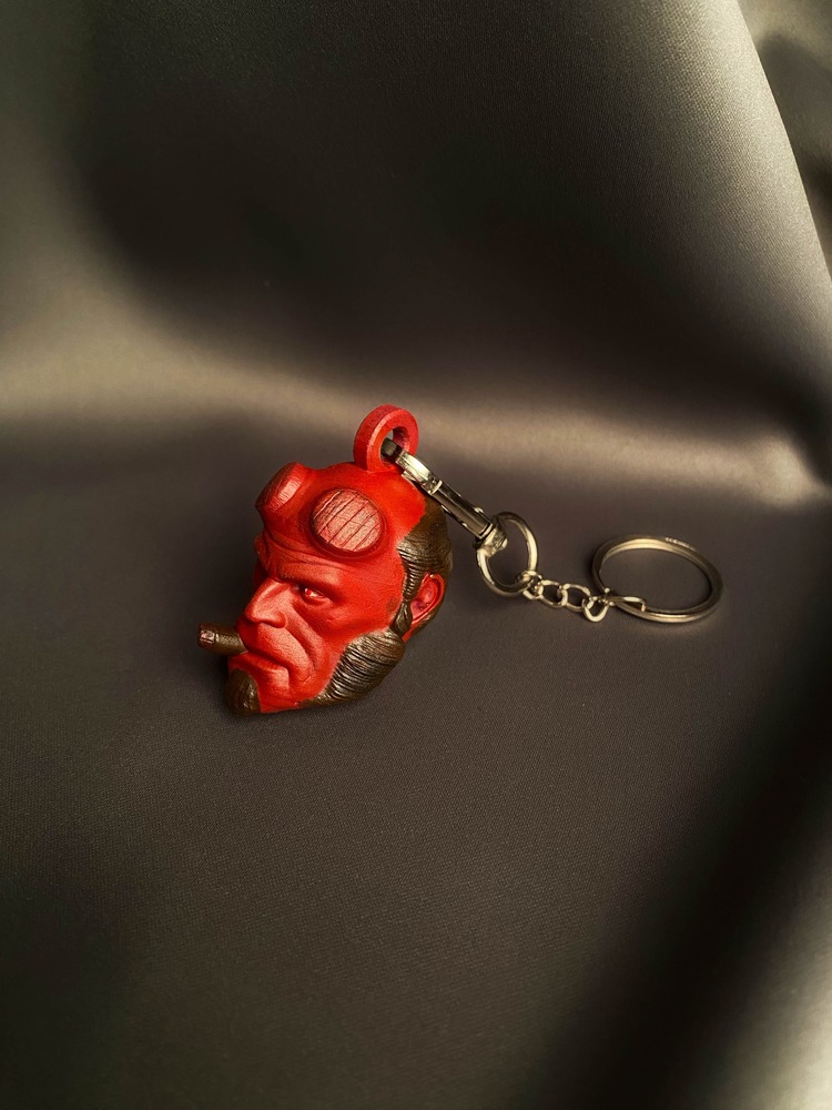 Hellboy Karakterli Anahtarlık
