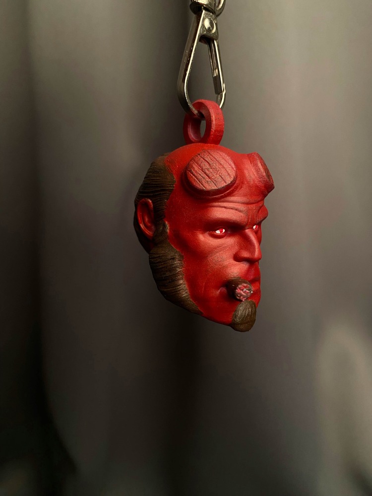Hellboy Karakterli Anahtarlık