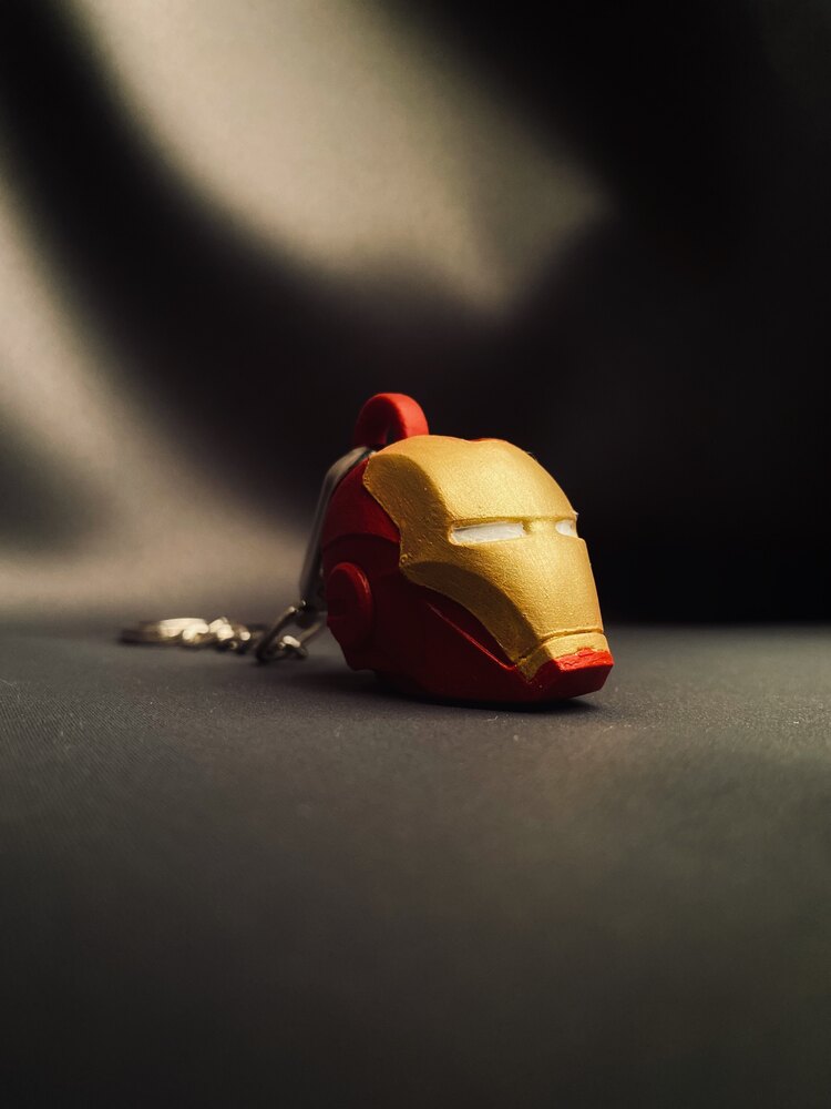 Iron Man Kask Anahtarlık