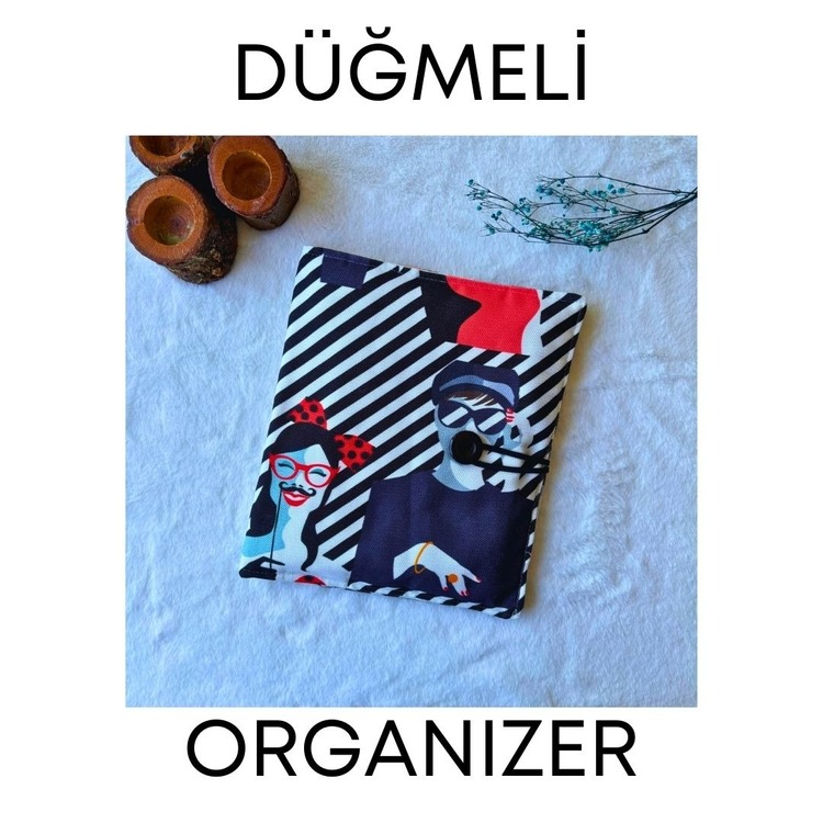 KADINLI DÜĞMELİ ORGANİZER
