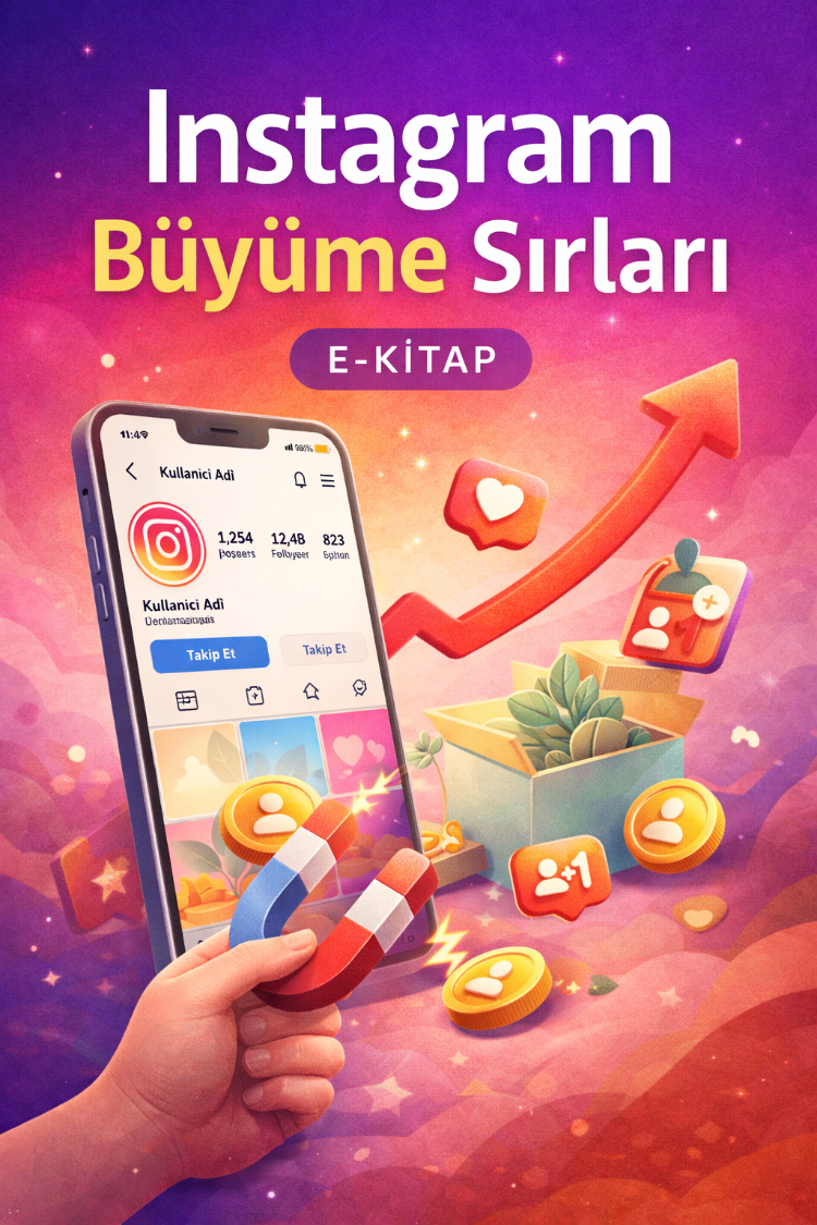 İnstagram Büyüme Sırları E-kitap