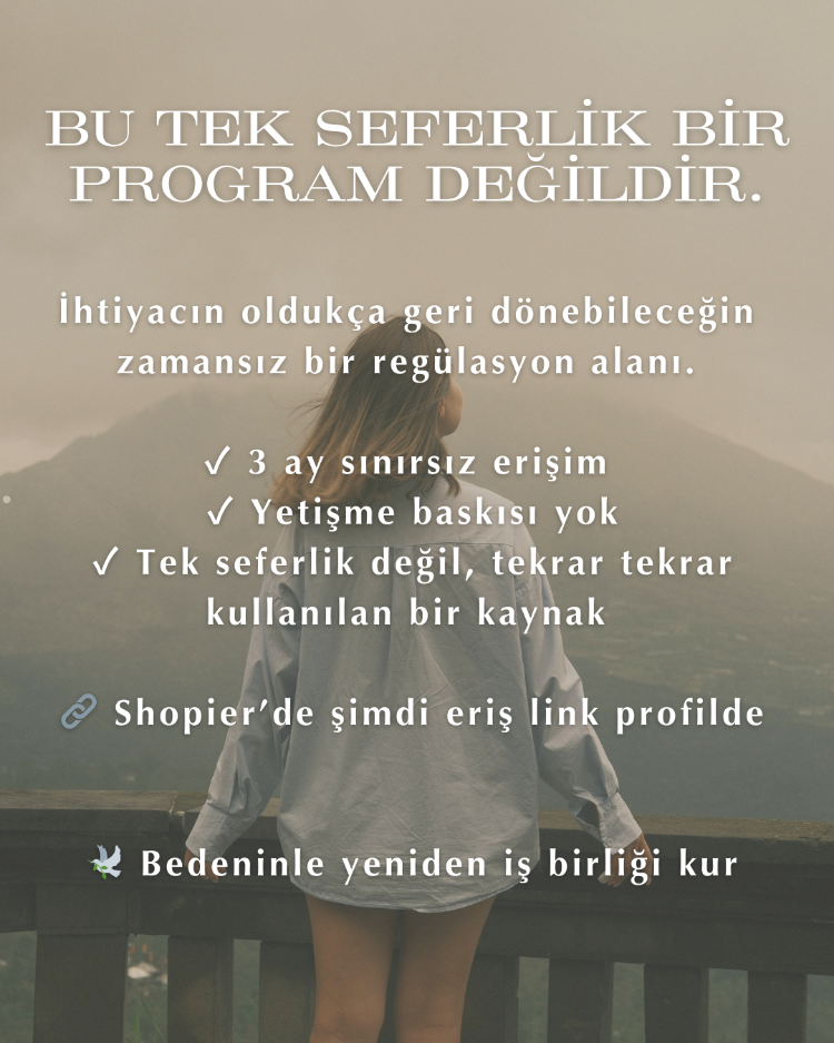 RESET | Sinir Sistemi & Enerji Regülasyonu