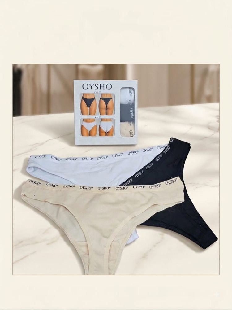 OYSHO STRİNG KÜLOT 3LÜ