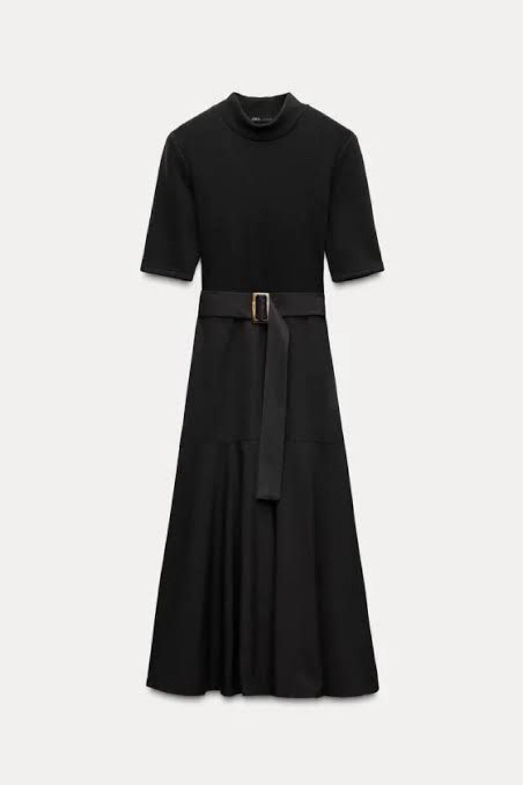 Zara Siyah Elbise