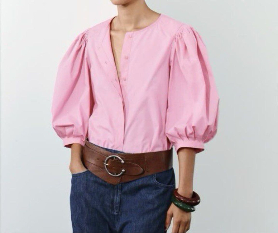 Zara pembe gömlek 