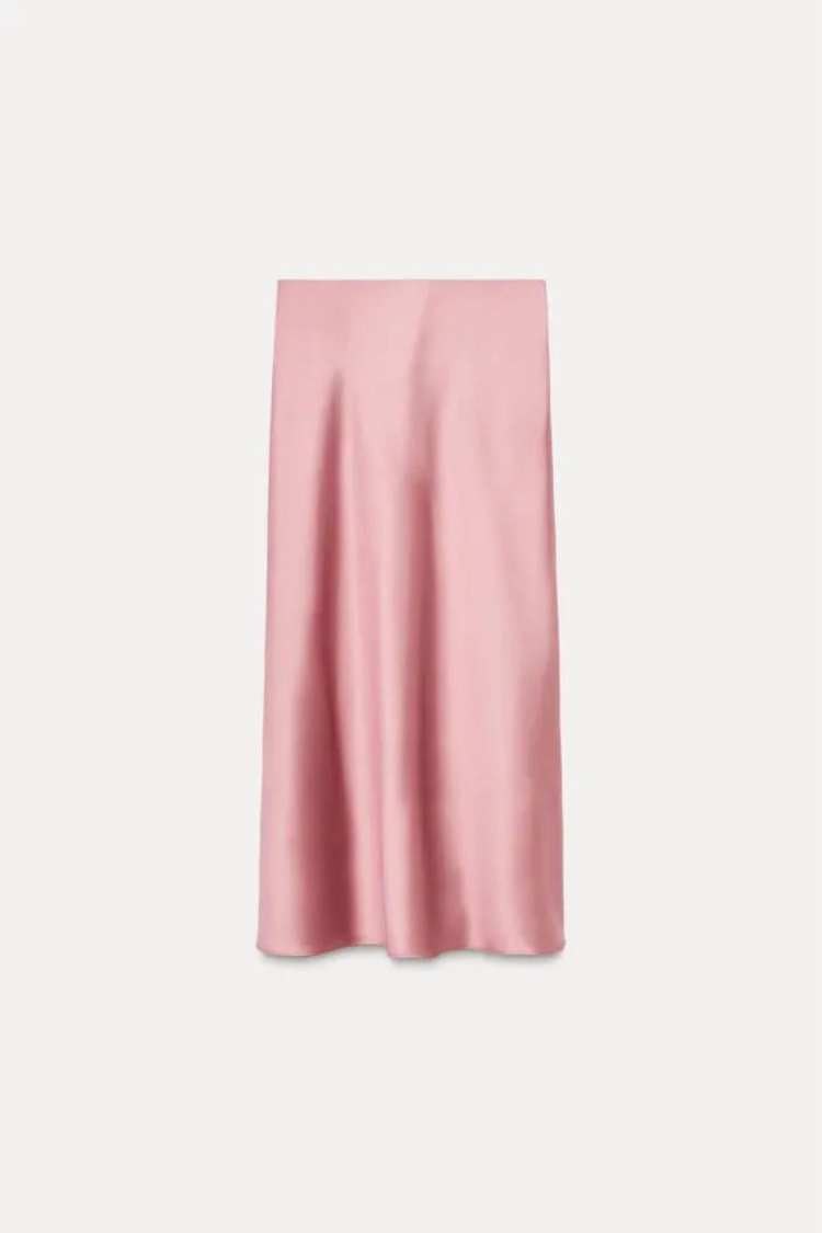 Zara saten etek