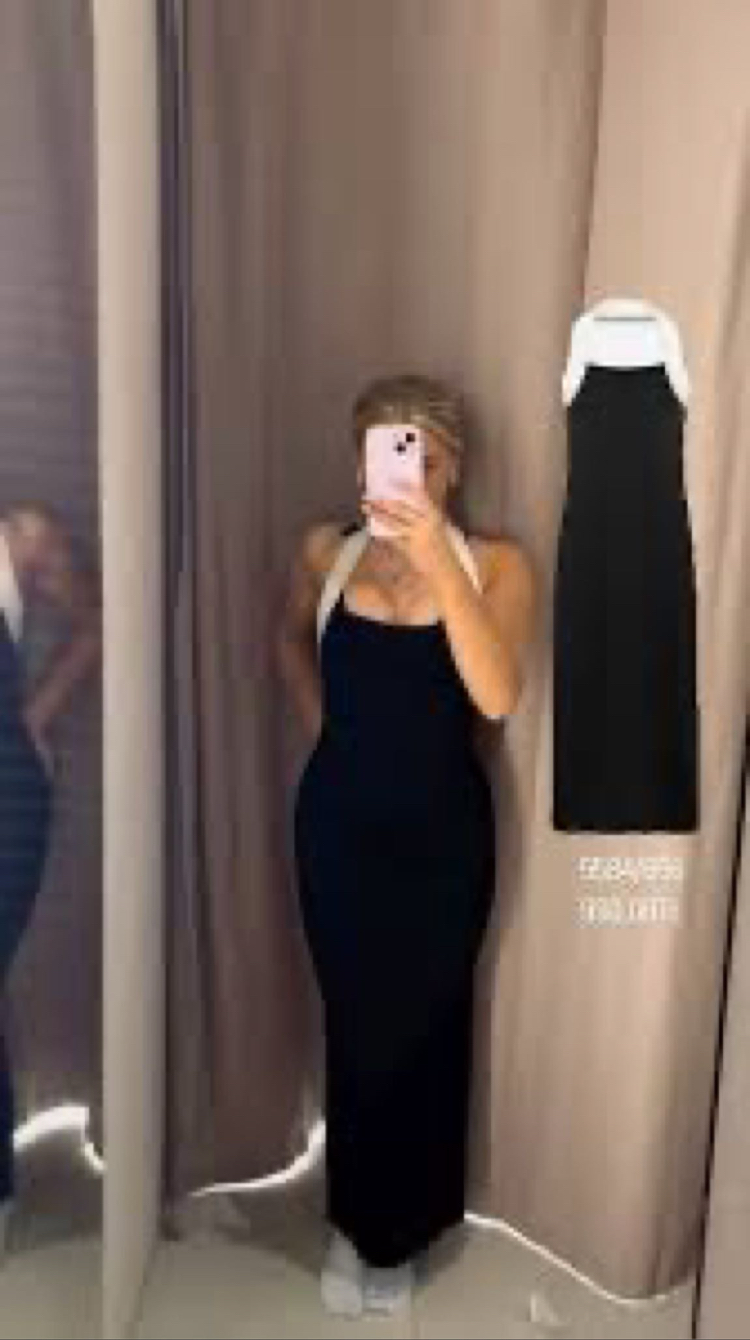 Zara siyah elbise