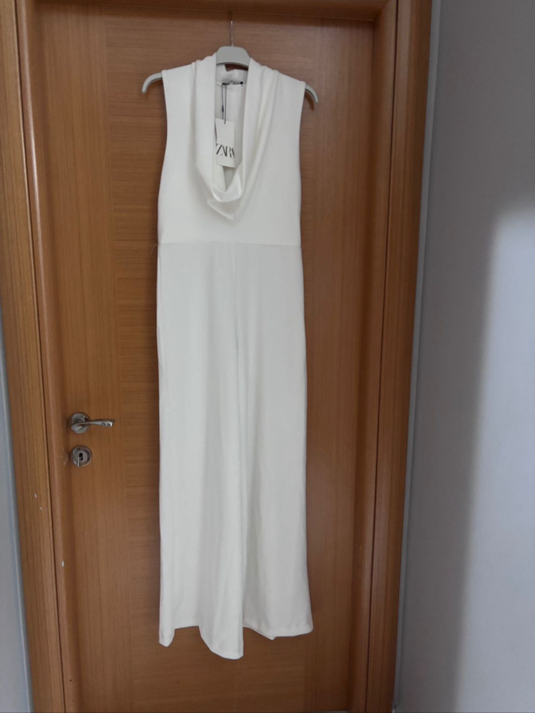 Zara beyaz tulum