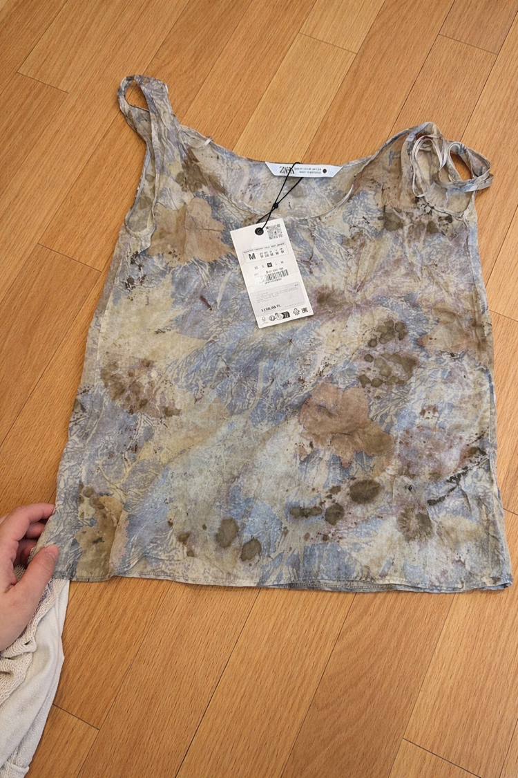Zara askılı bluz