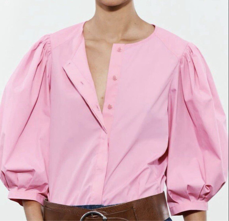 Zara pembe gömlek 
