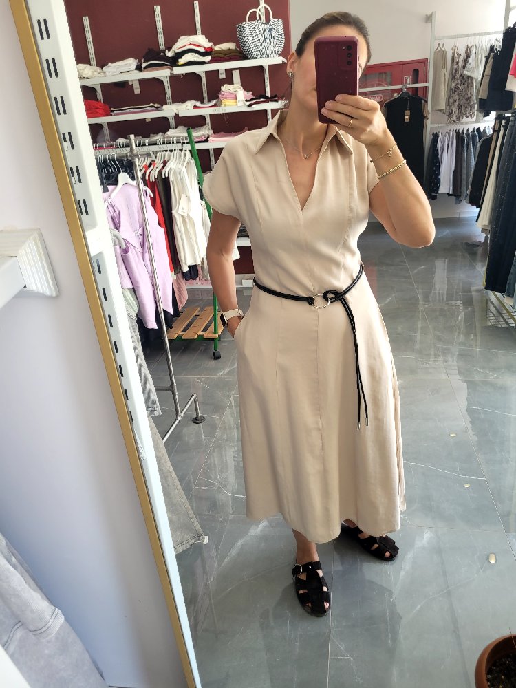 tencel kumaş elbise