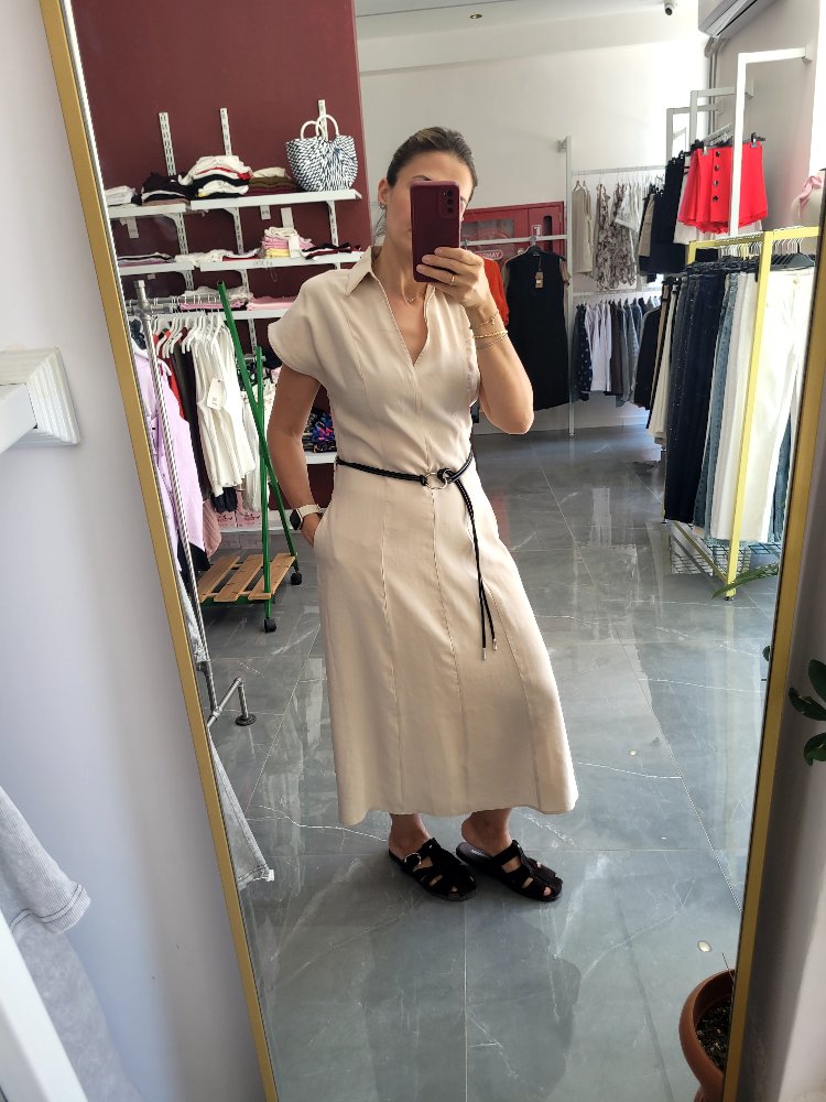 tencel kumaş elbise