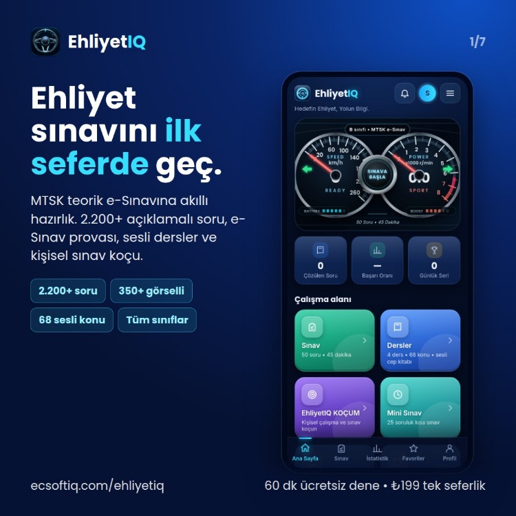 EHLİYET SINAVI 2026