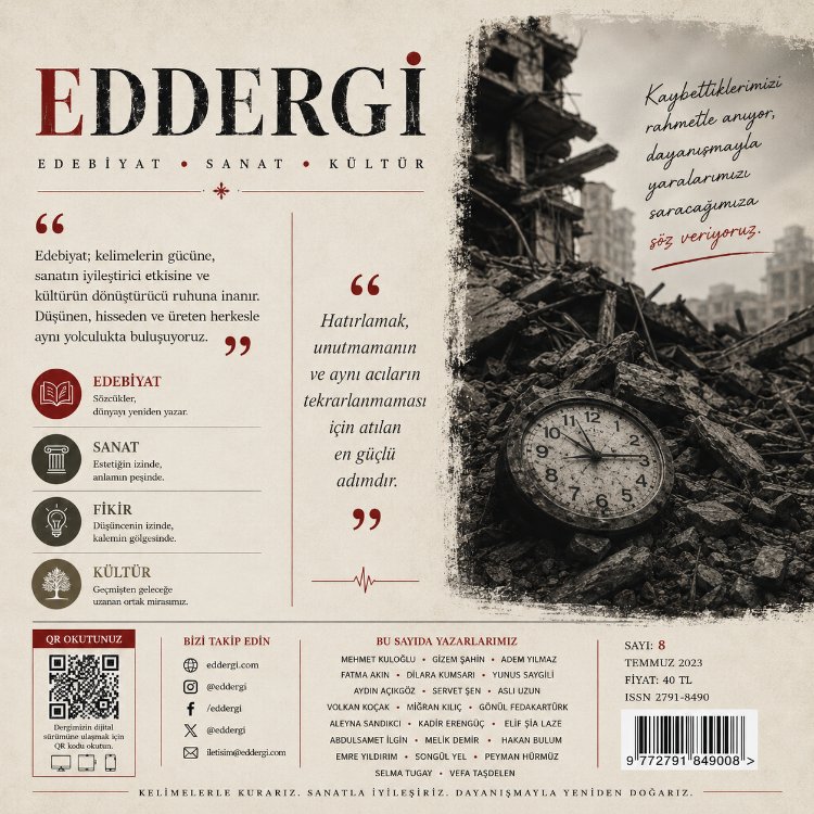 EDDERGİ | DEPREM | SAYI: 7