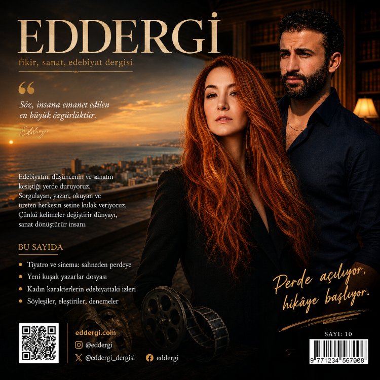 EDDERGİ| 1 KADIN 1 ERKEK - TİYATRO & SİNEMA | SAYI: 10