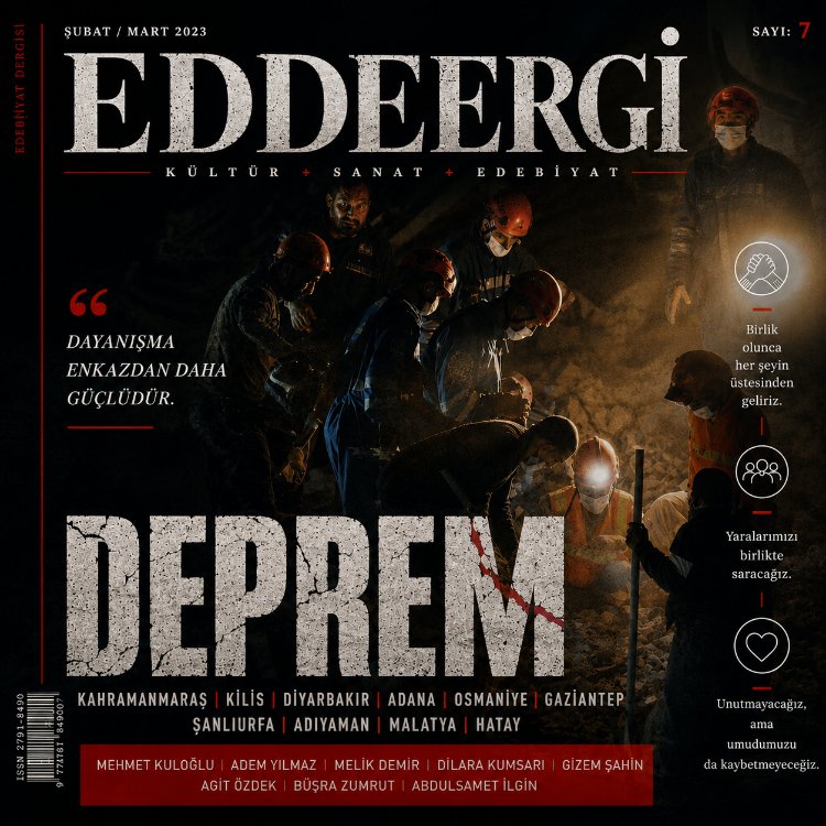 EDDERGİ | DEPREM | SAYI: 7