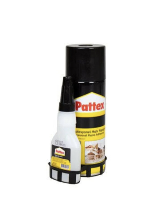 Pattex Hızlı Yapıştırıcı 200+37 Ml. (2k) Sprey Uzatma Uçlu.