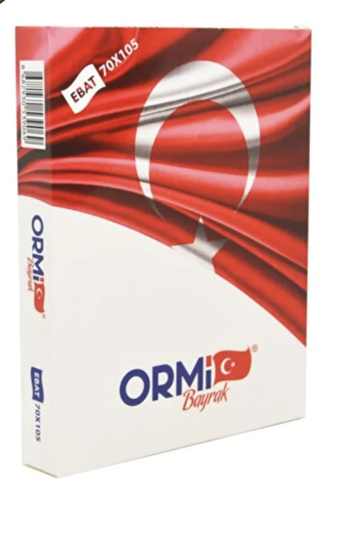  ORMİ Bez Türk Bayrağı 70x105 cm