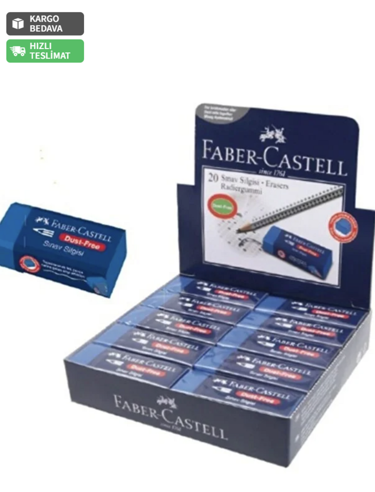 Faber-Castell Sınav Silgisi 20 li