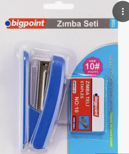 Bigpoint Zımba Makinesi Seti 2 SET