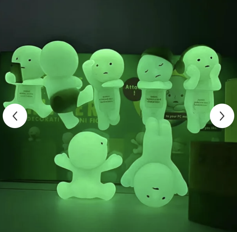  Sonny Angel Hippers Smiski Series Karanlıkta Parlayan Figür Blind Box ( 1 ADET )