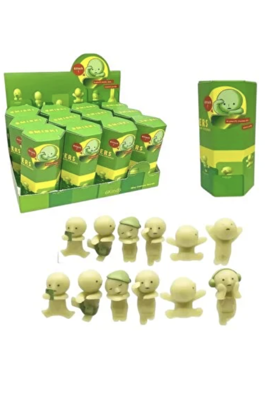 Sonny Angel Hipper Smiskie Blind Box Karanlıkta Parlayan 12 adet