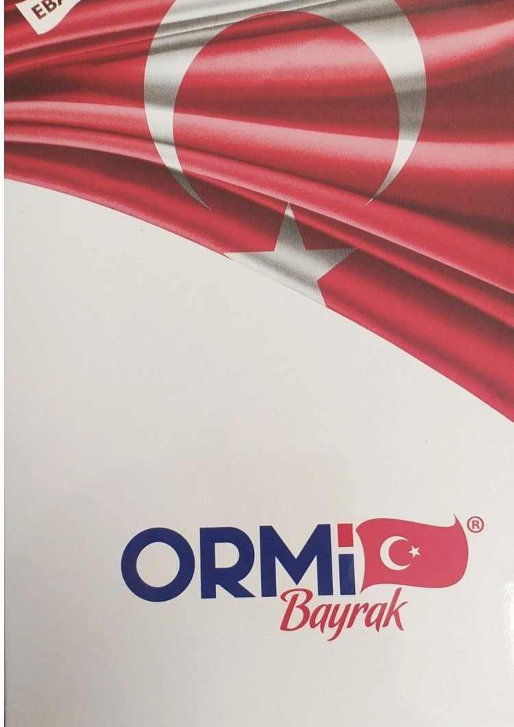  ORMİ Kumaş Türk Bayrak 120*180
