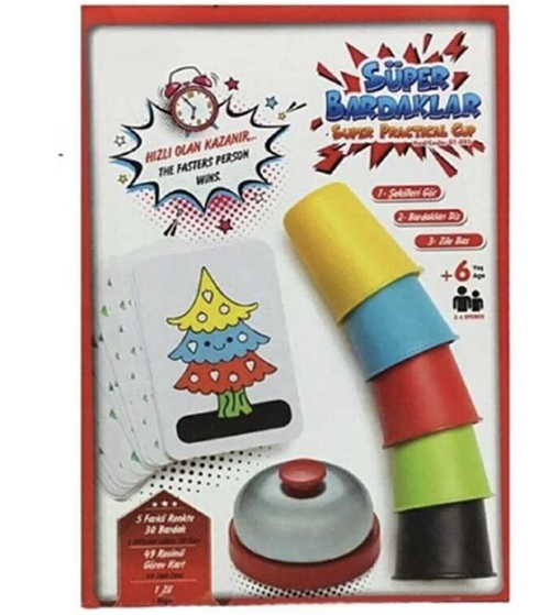 Süper Bardaklar Kutu Zeka Oyunu