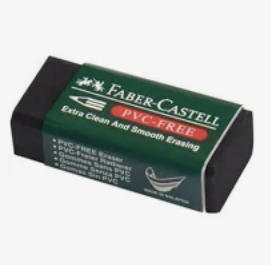 Faber-castell Sınav Silgisi 2 li Siyah
