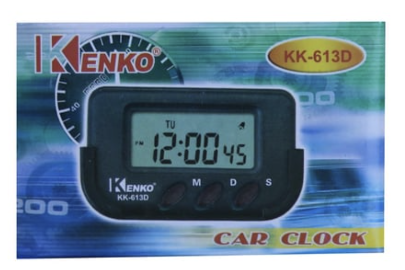 Kenko KK-613D Dijital Küçük Masa-Araba Saati-Alarm-Kronometre