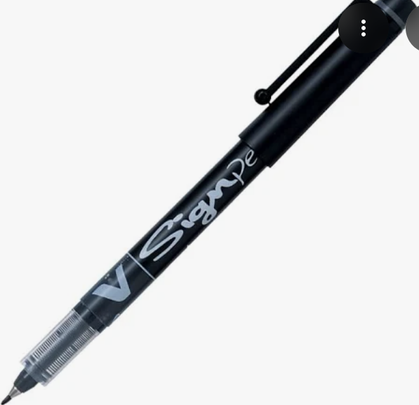 Pilot V SignPen İmza Kalemi Siyah ADET