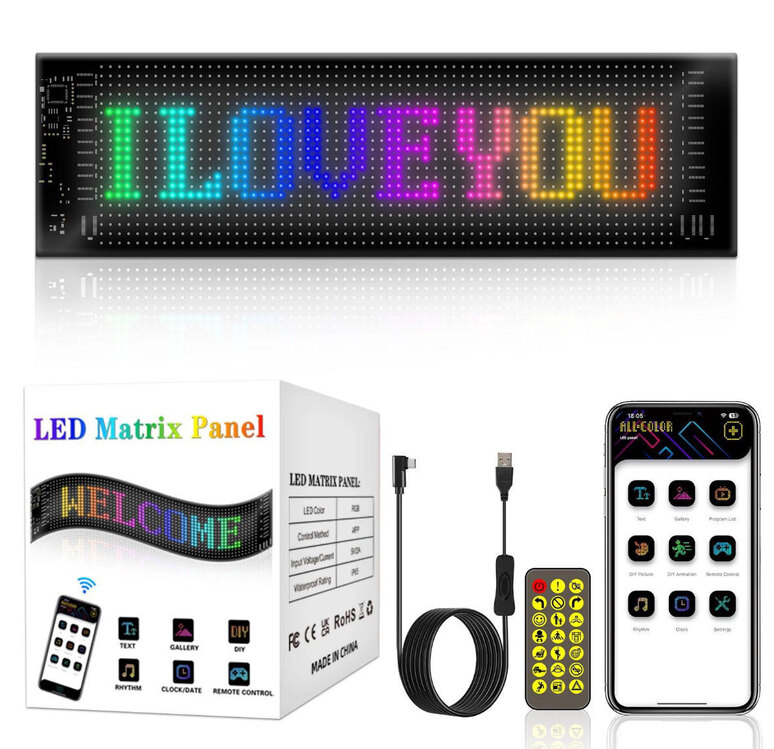 62 CM Car Led Panel ( İkinci Ürüne Sepette 100₺ İndirim )