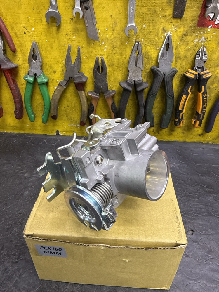 Pcx 34 mm gaz kelebegi borusu ile