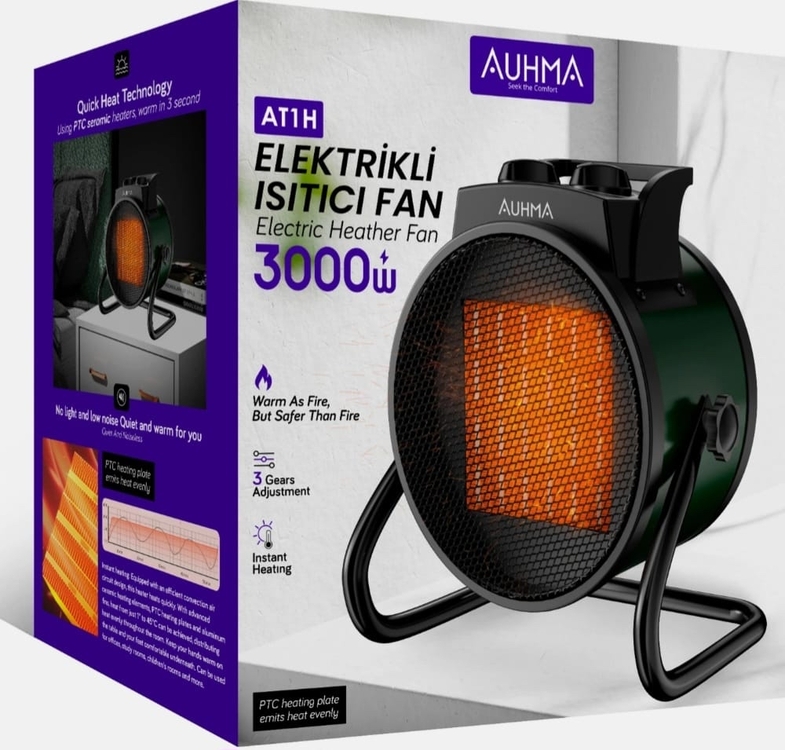 ELEKTRİKLİ FANLI ISITICI 3 kW