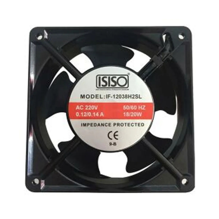 ISISO KOMPAKT FAN 120x120x25 Mm 24v DC