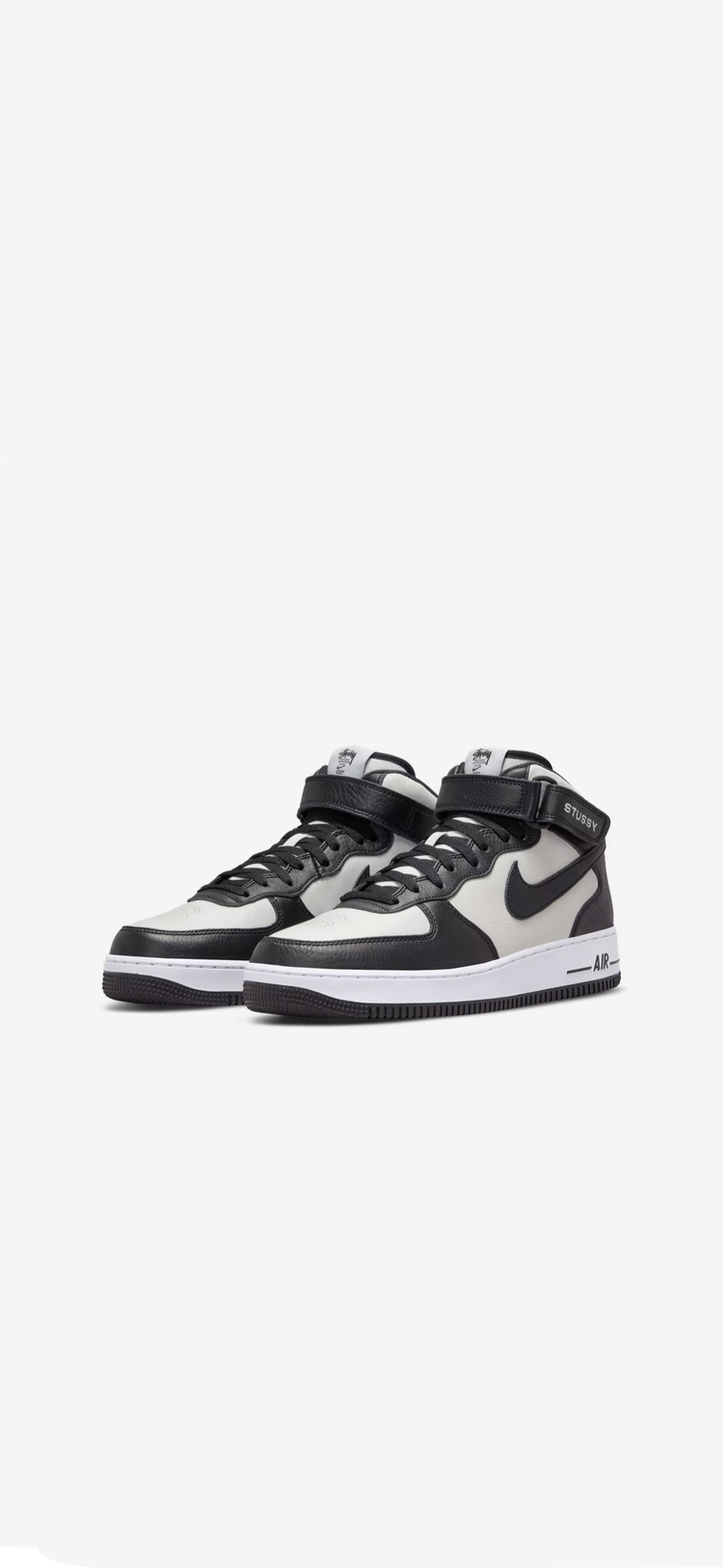 Air Force 1 Mid Black and Light