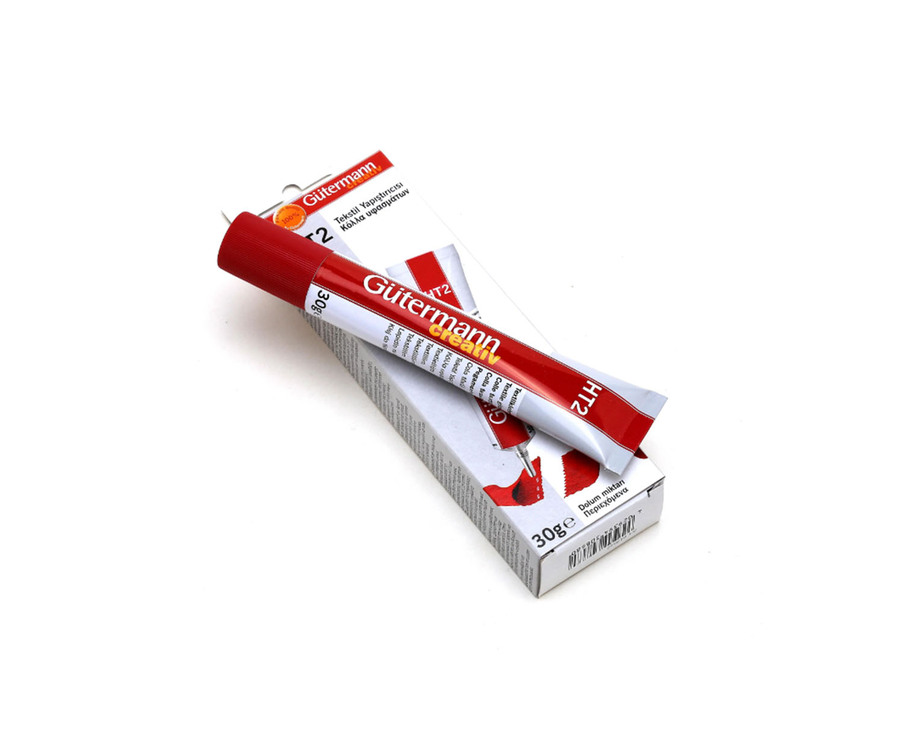 Gütermann HT2 Tekstil Yapıştırıcısı - Kumaş İçin Kalıcı Çözüm (30 gr)